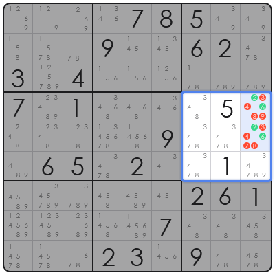 xyz wing technique sudoku